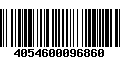 Código de Barras 4054600096860