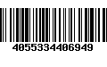 Código de Barras 4055334406949