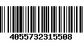 Código de Barras 4055732315508