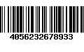 Código de Barras 4056232678933