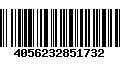 Código de Barras 4056232851732