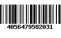 Código de Barras 4056479582031