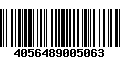 Código de Barras 4056489005063