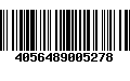 Código de Barras 4056489005278