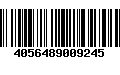 Código de Barras 4056489009245