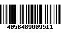 Código de Barras 4056489009511