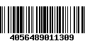 Código de Barras 4056489011309