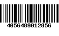 Código de Barras 4056489012856