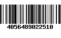 Código de Barras 4056489022510