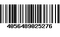 Código de Barras 4056489025276