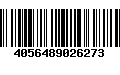 Código de Barras 4056489026273