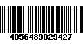 Código de Barras 4056489029427