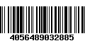 Código de Barras 4056489032885