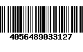 Código de Barras 4056489033127