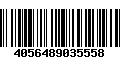 Código de Barras 4056489035558