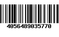 Código de Barras 4056489035770