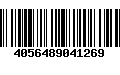 Código de Barras 4056489041269