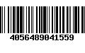 Código de Barras 4056489041559