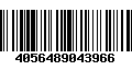 Código de Barras 4056489043966