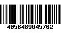 Código de Barras 4056489045762