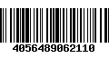 Código de Barras 4056489062110