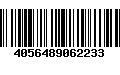 Código de Barras 4056489062233