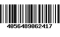 Código de Barras 4056489062417