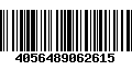 Código de Barras 4056489062615