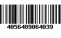 Código de Barras 4056489064039