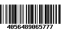 Código de Barras 4056489065777