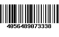 Código de Barras 4056489073338