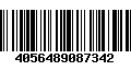 Código de Barras 4056489087342