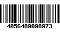 Código de Barras 4056489098973