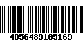 Código de Barras 4056489105169