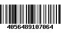 Código de Barras 4056489107064