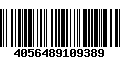 Código de Barras 4056489109389