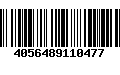 Código de Barras 4056489110477