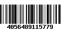 Código de Barras 4056489115779