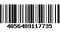 Código de Barras 4056489117735