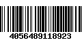 Código de Barras 4056489118923