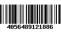 Código de Barras 4056489121886