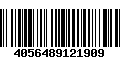 Código de Barras 4056489121909