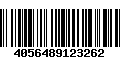 Código de Barras 4056489123262