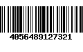 Código de Barras 4056489127321