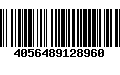 Código de Barras 4056489128960