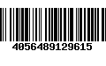 Código de Barras 4056489129615