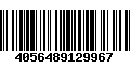 Código de Barras 4056489129967