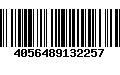 Código de Barras 4056489132257