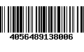 Código de Barras 4056489138006