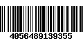 Código de Barras 4056489139355